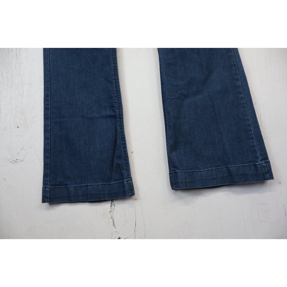 Kimes Ranch Lola Raw Hem Jeans Western Cowgirl Trouser Fit Flare Women's 12X32 - Picture 8 of 9
